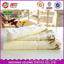 Spitze Handtuch China Lieferanten Baumwolle Spitze Handtuch beliebtesten Jacquard Dobby gedruckt Spitze Handtuch in Shandong, China